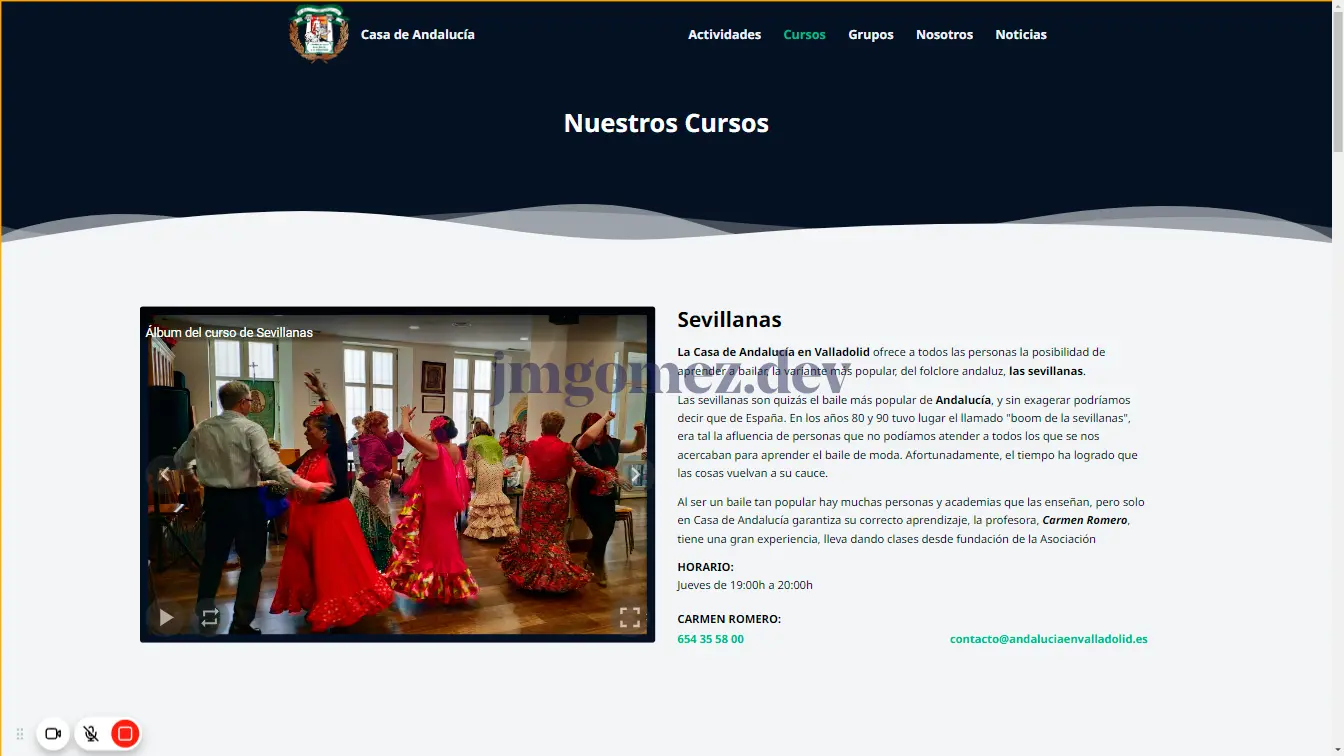 Foto de Andalucía en Valladolid