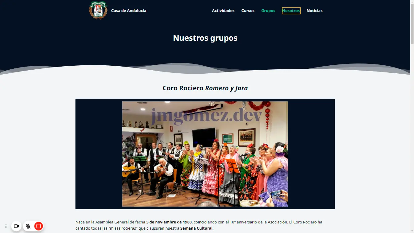 Foto de Andalucía en Valladolid