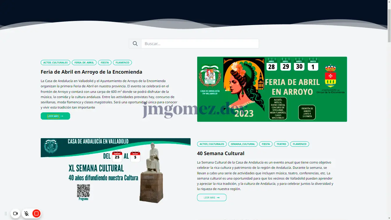 Foto de Andalucía en Valladolid